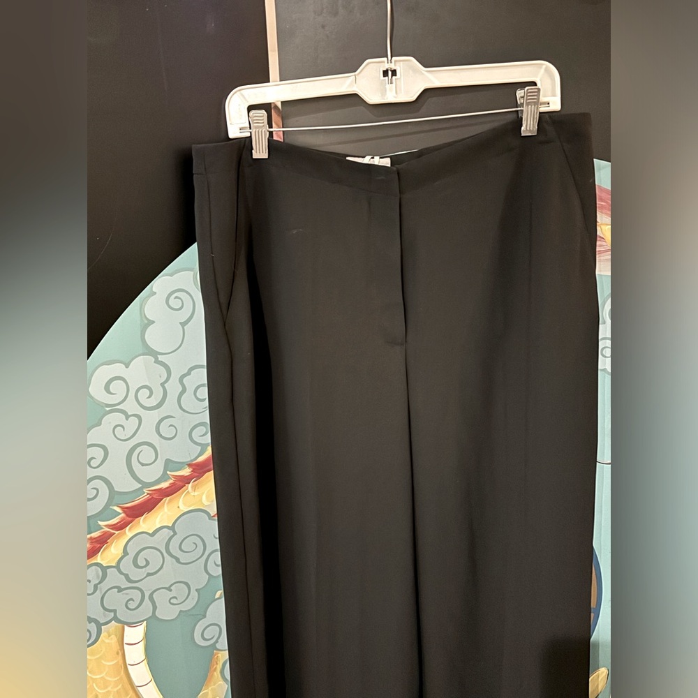 PURE Collection drapey wide-leg trousers - Picture 2 of 5